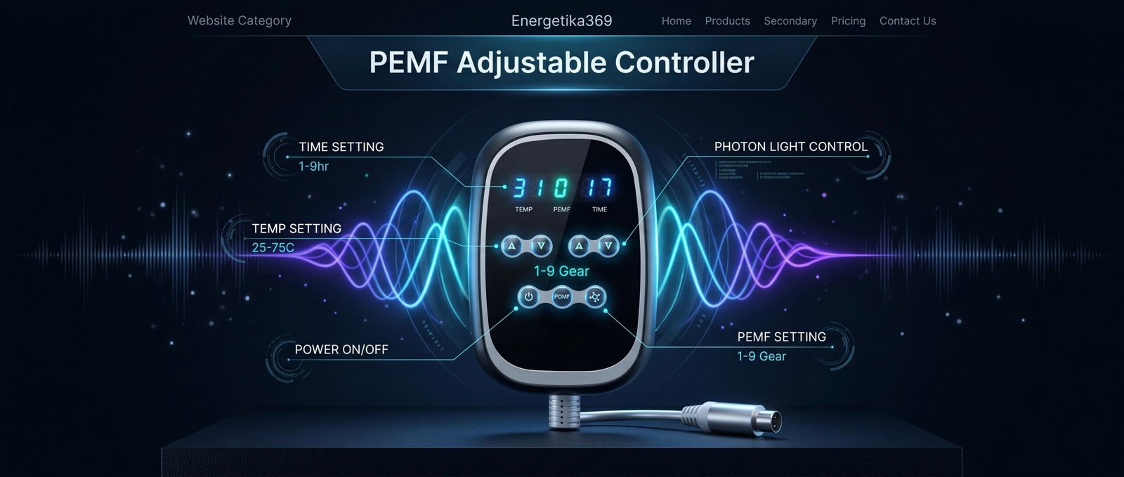 PEMF Adjustable Controller