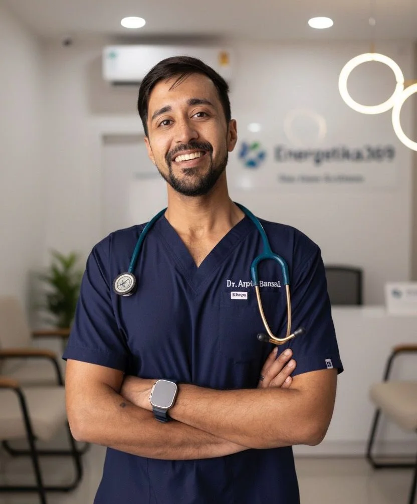 Dr. Arpit Bansal — Medical Expert at Energetika369